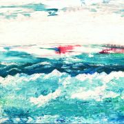 The Dragonstones in winter | Acrylic on canvas | Aug. 2025